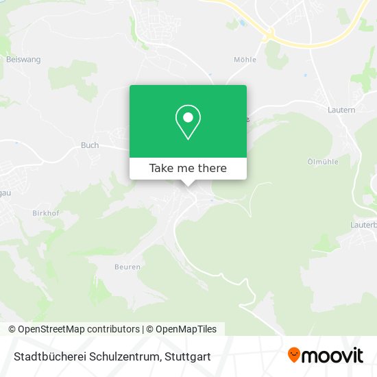 Stadtbücherei Schulzentrum map