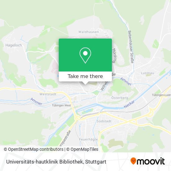 Universitäts-hautklinik Bibliothek map