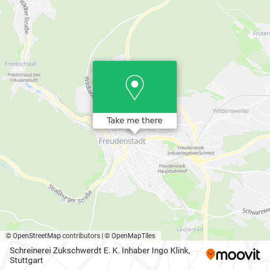 Schreinerei Zukschwerdt E. K. Inhaber Ingo Klink map