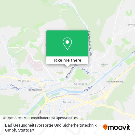 Bad Gesundheitsvorsorge Und Sicherheitstechnik Gmbh map