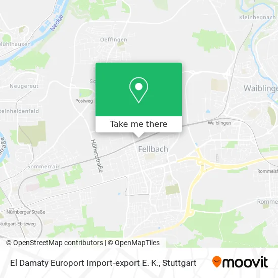 Карта El Damaty Europort Import-export E. K.