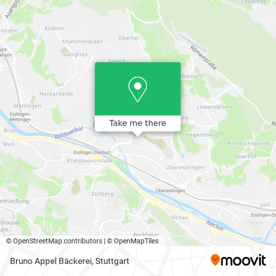 Карта Bruno Appel Bäckerei