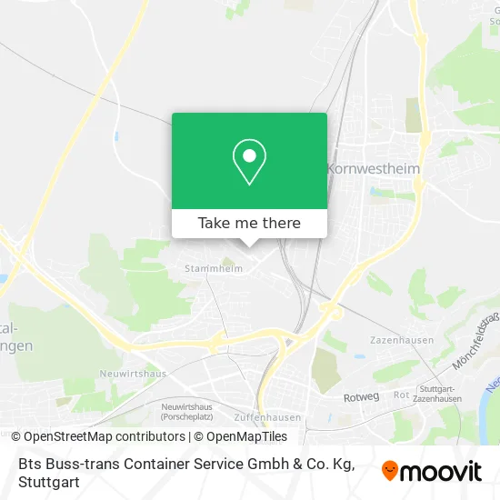 Карта Bts Buss-trans Container Service Gmbh & Co. Kg