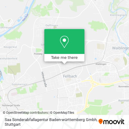 Saa Sonderabfallagentur Baden-württemberg Gmbh map