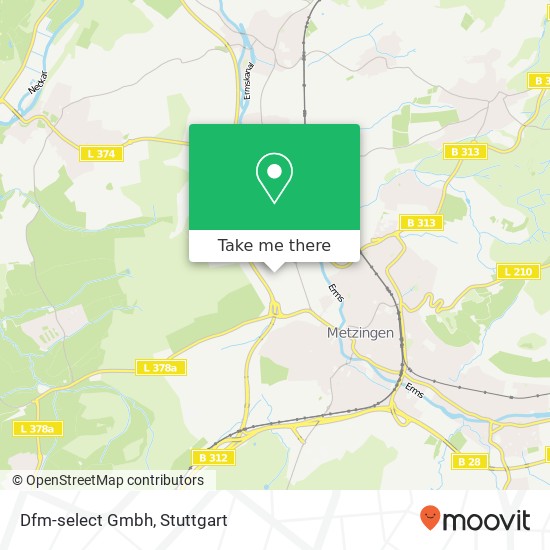 Dfm-select Gmbh map