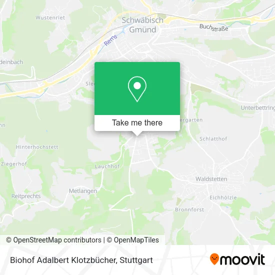 Карта Biohof Adalbert Klotzbücher