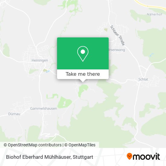 Biohof Eberhard Mühlhäuser map