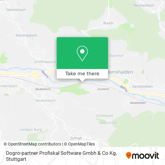 Карта Dogro-partner Profiskal Software Gmbh & Co Kg