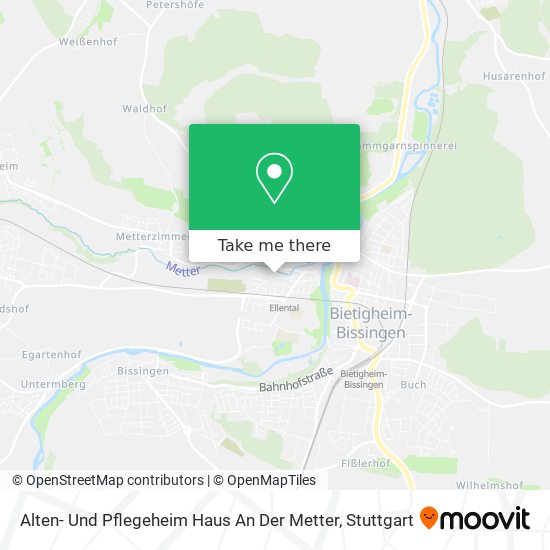 Alten- Und Pflegeheim Haus An Der Metter map