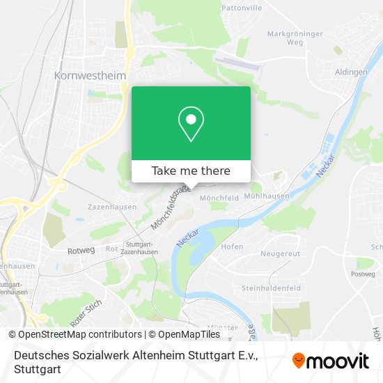 Deutsches Sozialwerk Altenheim Stuttgart E.v. map