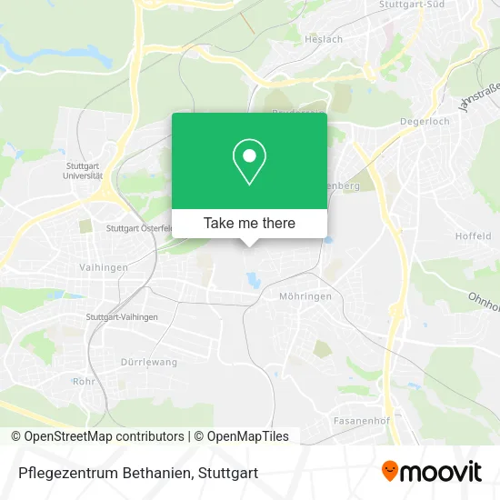 Карта Pflegezentrum Bethanien