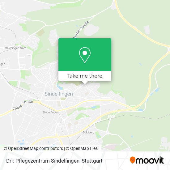 Карта Drk Pflegezentrum Sindelfingen