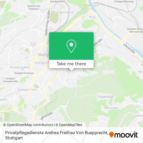 Privatpflegedienste Andrea Freifrau Von Ruepprecht map