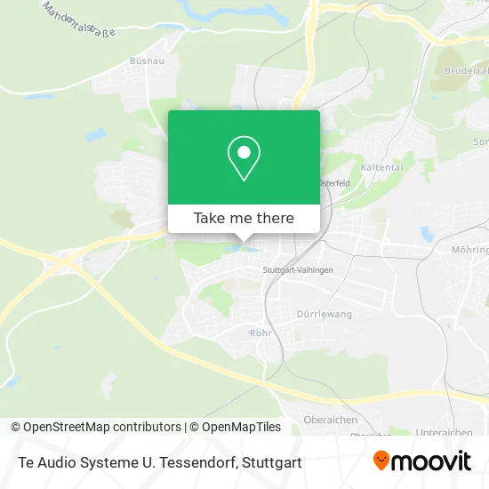 Карта Te Audio Systeme U. Tessendorf