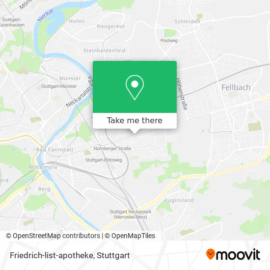 Карта Friedrich-list-apotheke