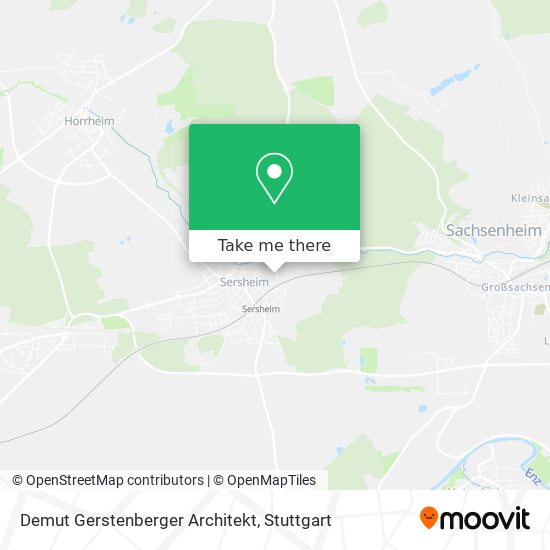 Demut Gerstenberger Architekt map