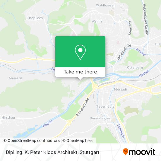Dipl.ing. K. Peter Kloos Architekt map