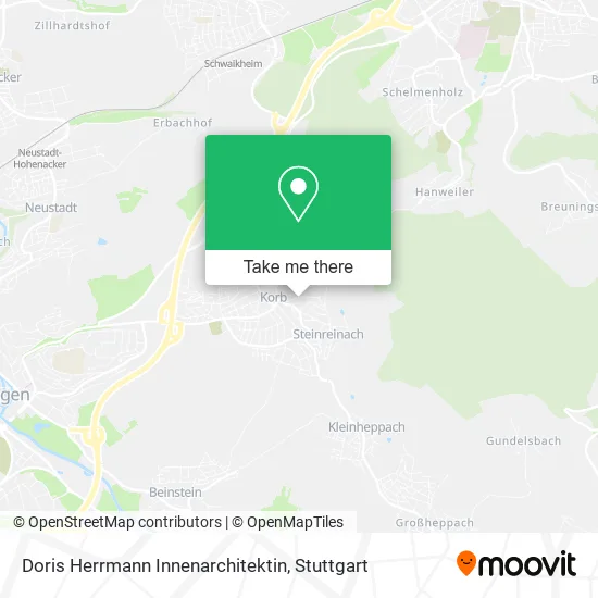 Карта Doris Herrmann Innenarchitektin