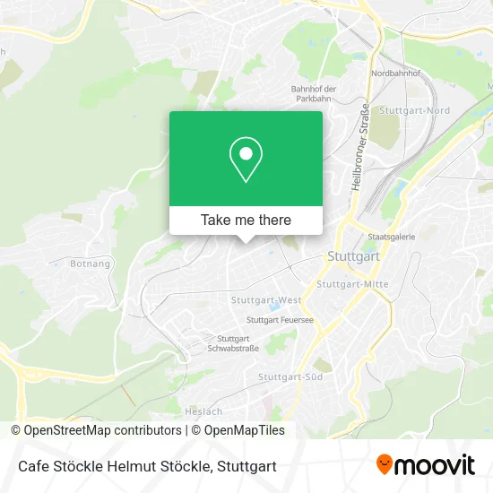 Карта Cafe Stöckle Helmut Stöckle