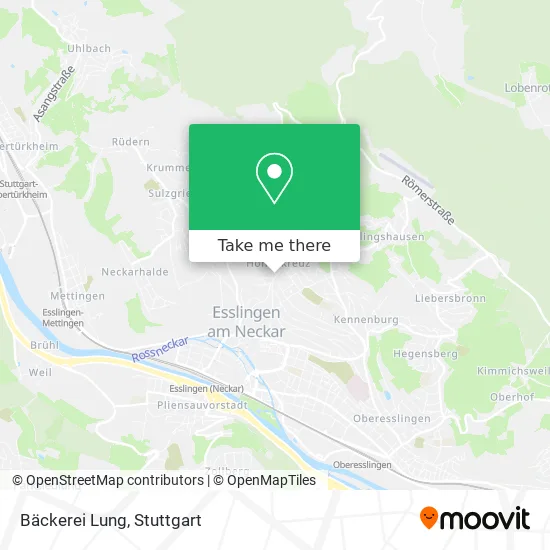 Карта Bäckerei Lung