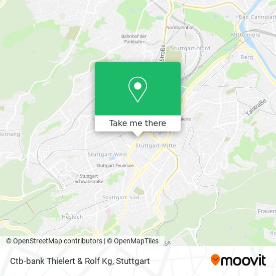 Ctb-bank Thielert & Rolf Kg map