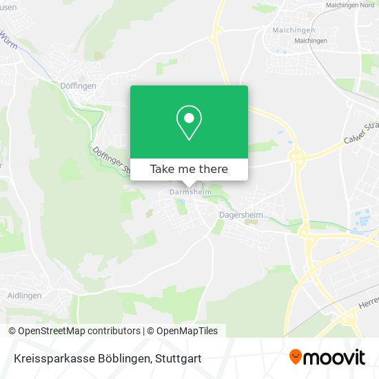Kreissparkasse Böblingen map