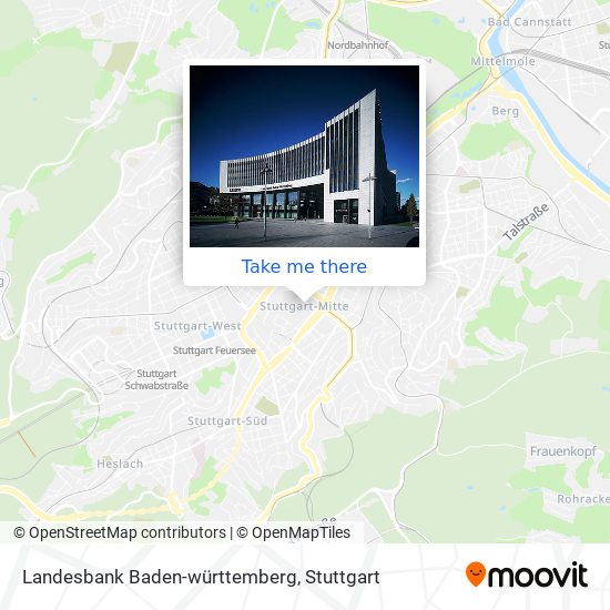 Landesbank Baden-württemberg map