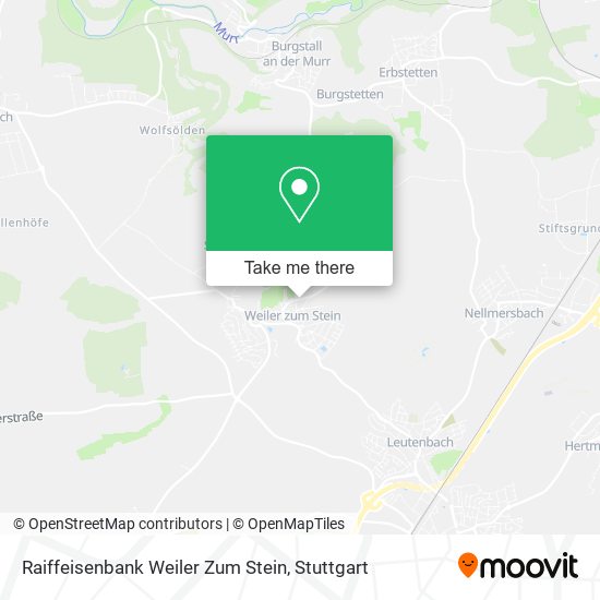 Raiffeisenbank Weiler Zum Stein map