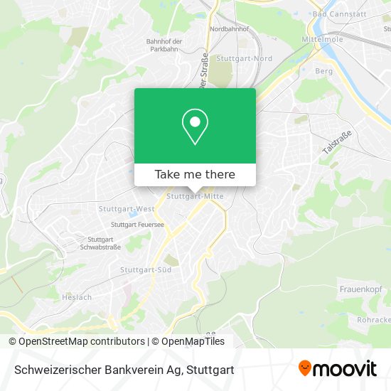 Schweizerischer Bankverein Ag map