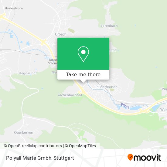 Polyall Marte Gmbh map