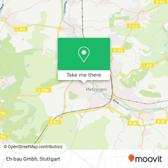 Eh-bau Gmbh map