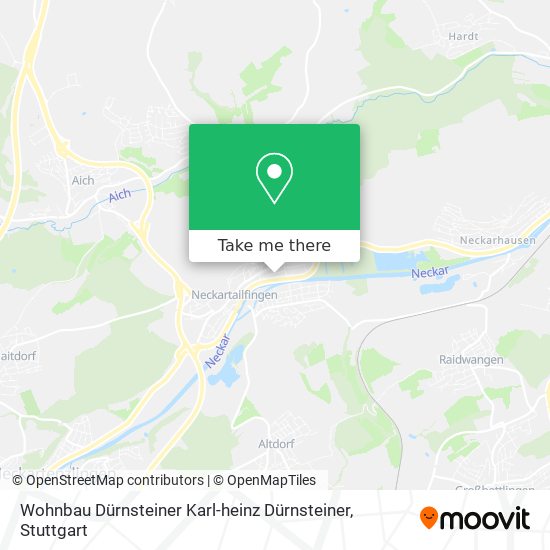 Wohnbau Dürnsteiner Karl-heinz Dürnsteiner map