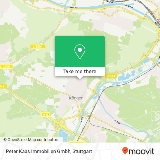 Peter Kaas Immobilien Gmbh map