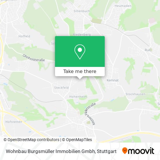 Wohnbau Burgsmüller Immobilien Gmbh map