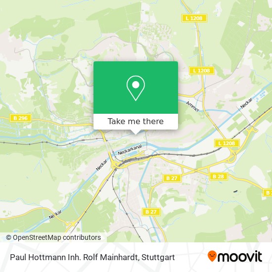 Карта Paul Hottmann Inh. Rolf Mainhardt