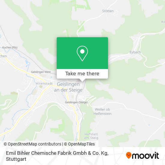 Emil Bihler Chemische Fabrik Gmbh & Co. Kg map