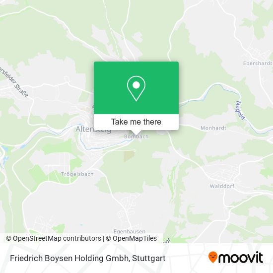 Friedrich Boysen Holding Gmbh map