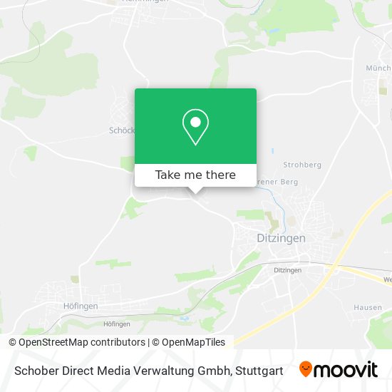 Schober Direct Media Verwaltung Gmbh map