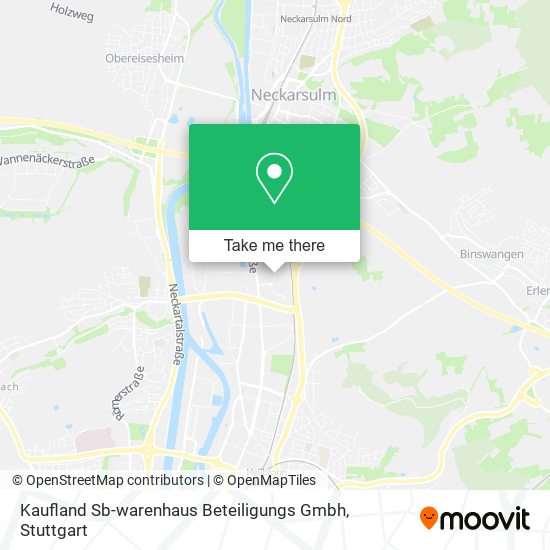 Kaufland Sb-warenhaus Beteiligungs Gmbh map