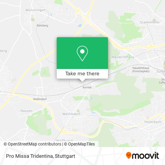 Pro Missa Tridentina map
