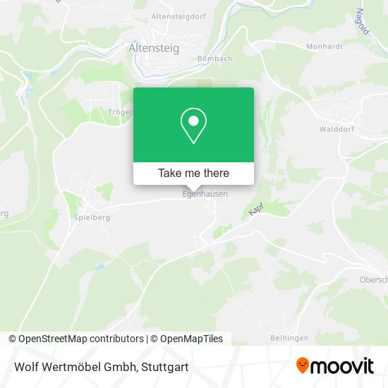 Wolf Wertmöbel Gmbh map