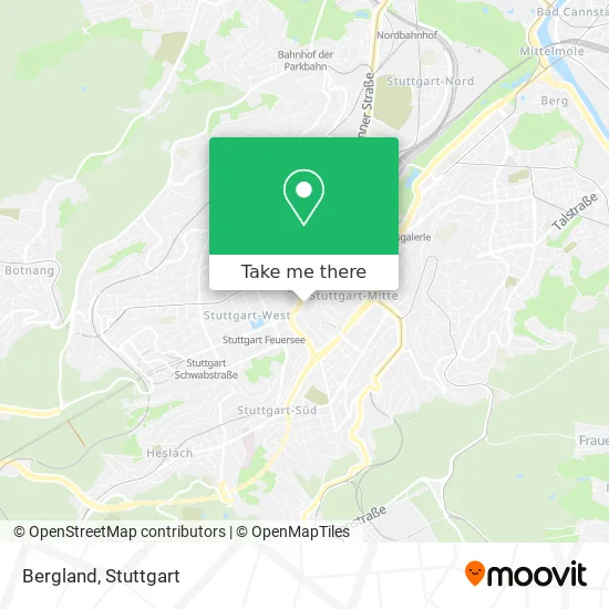 Карта Bergland