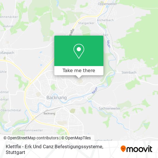 Карта Klettfix - Erk Und Canz Befestigungssysteme
