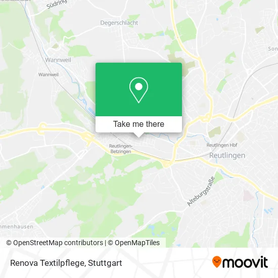 Карта Renova Textilpflege