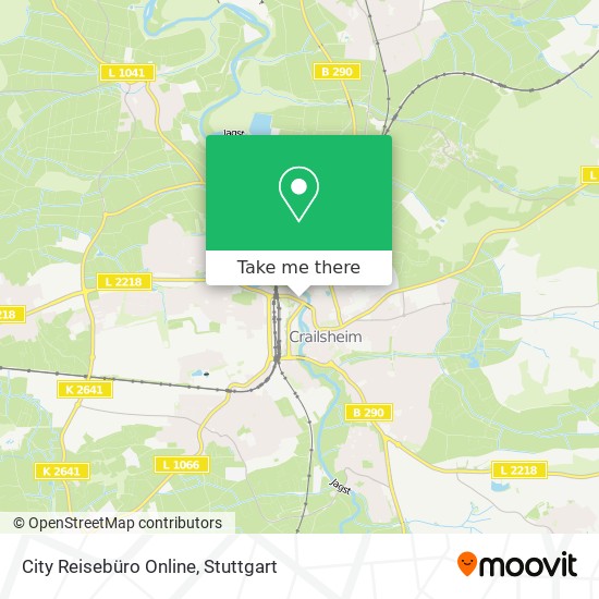 Карта City Reisebüro Online