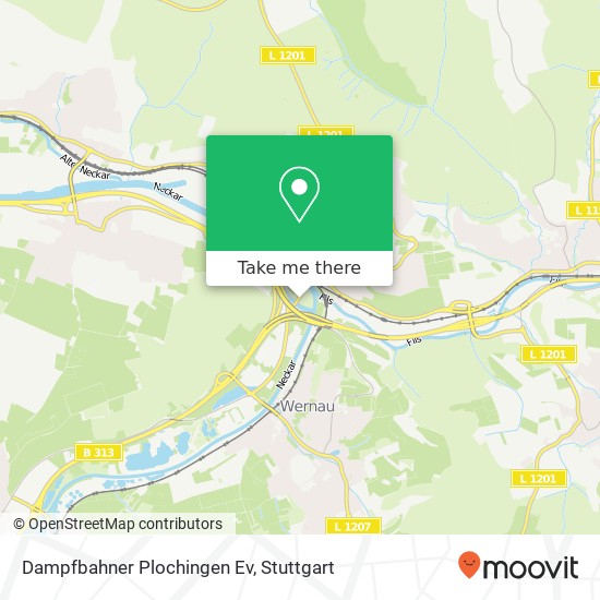 Dampfbahner Plochingen Ev map