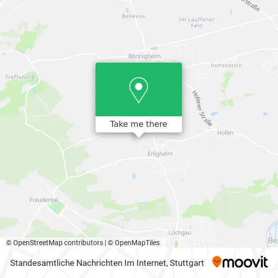 Карта Standesamtliche Nachrichten Im Internet