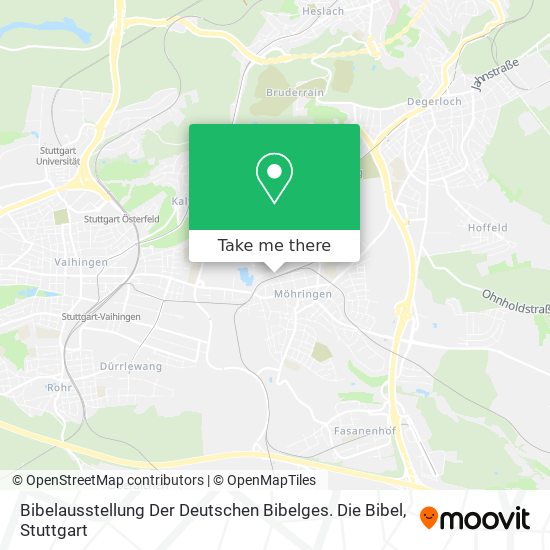 Bibelausstellung Der Deutschen Bibelges. Die Bibel map