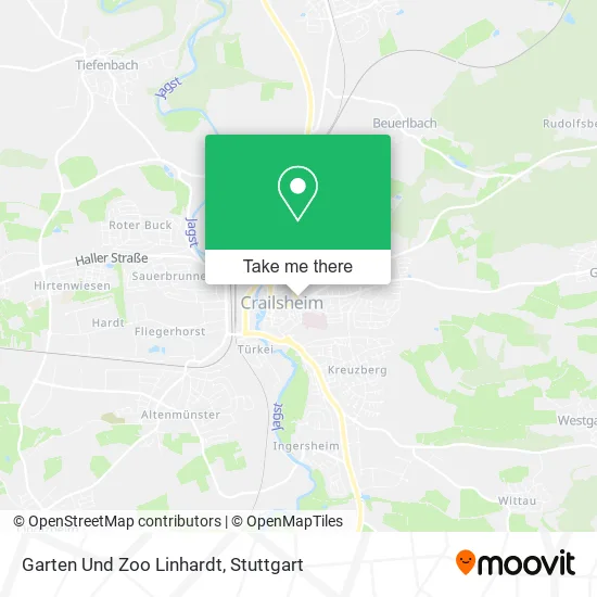 Карта Garten Und Zoo Linhardt