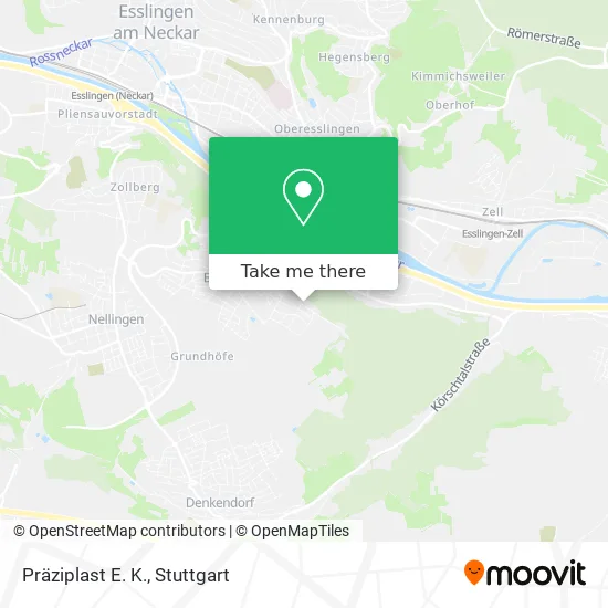 Карта Präziplast E. K.